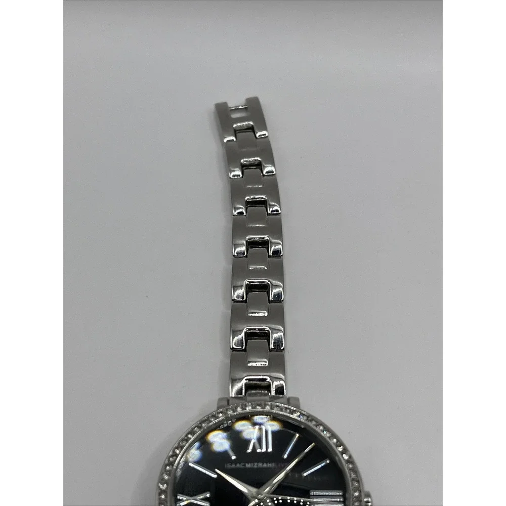 Isaac Mizrahi Live Women's Quartz Watch Rhinestone Bezel IMZ673-‎ New Battery